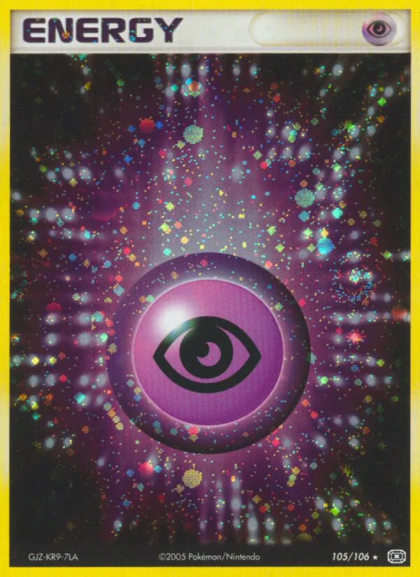Psychic Energy #105 – Emerald card