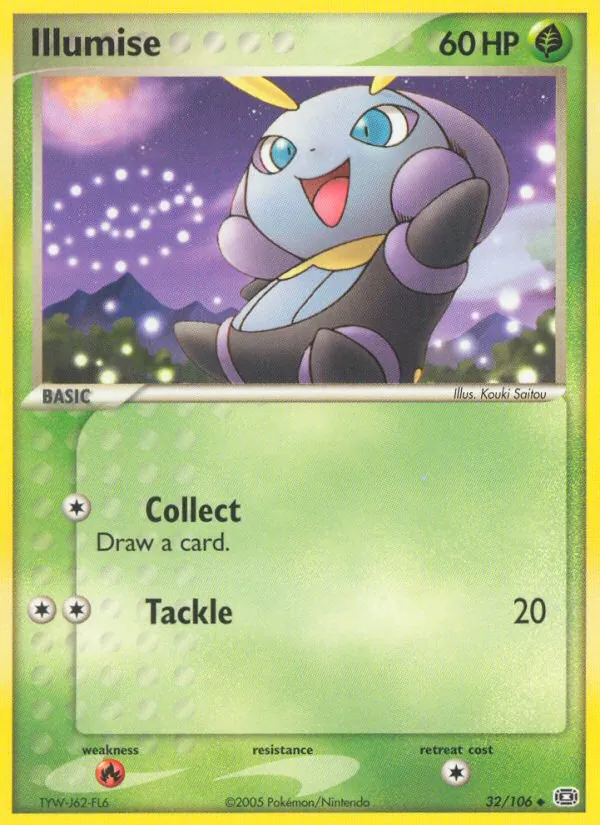 Illumise #32 – Emerald card