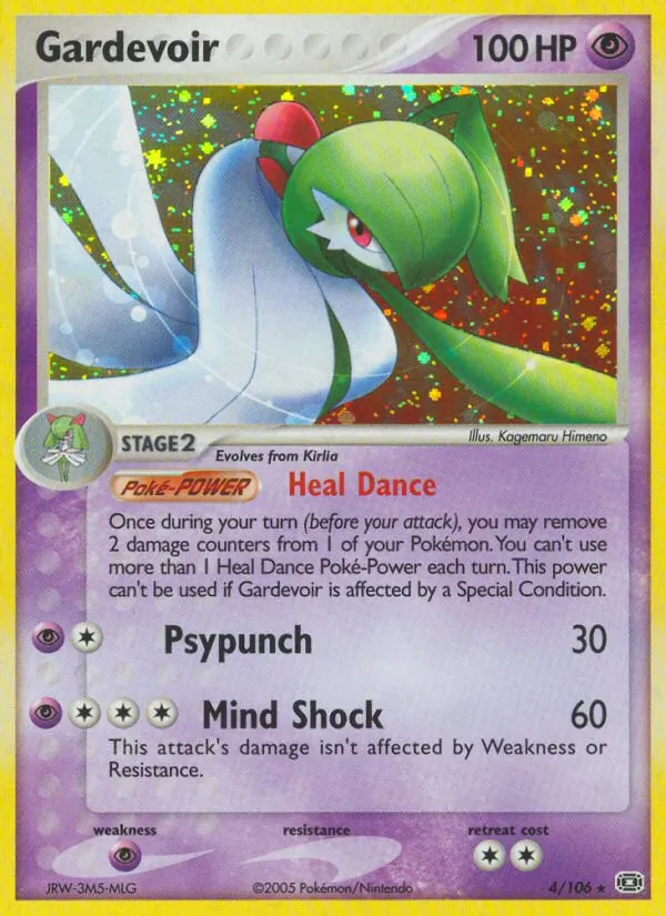 Gardevoir #4 – Emerald card
