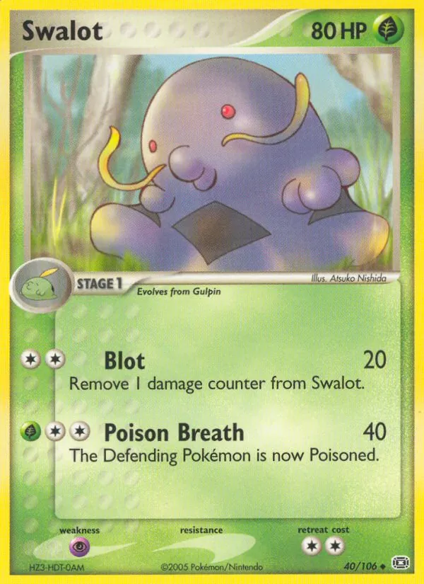 Swalot #40 – Emerald card