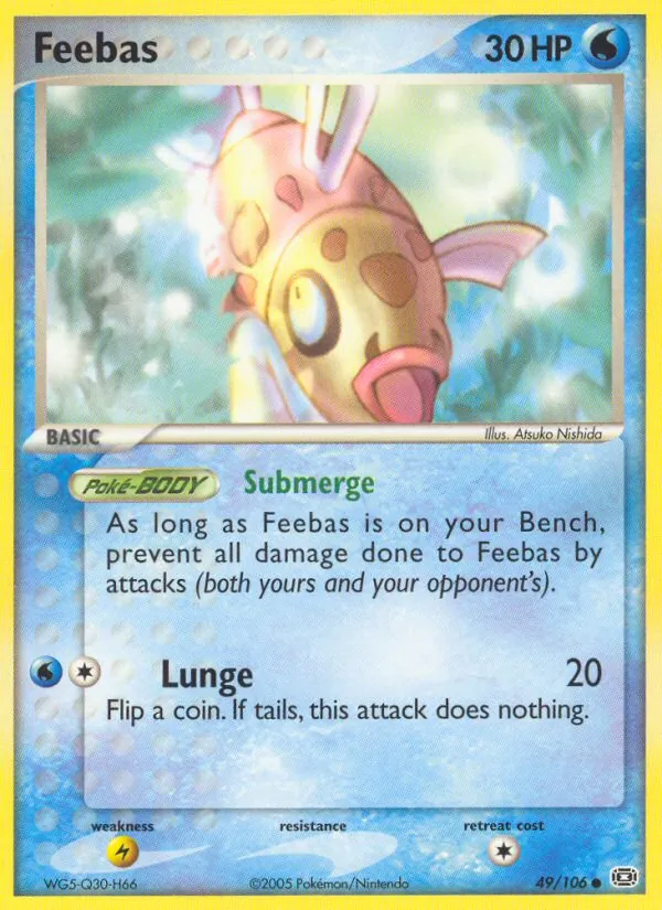 Feebas #49 – Emerald card