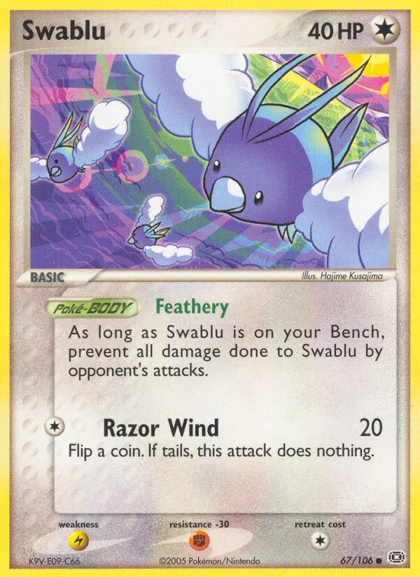 Swablu #67 – Emerald card