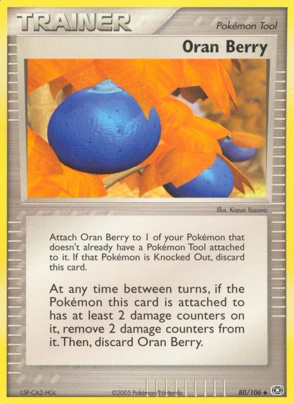 Oran Berry #80 – Emerald card