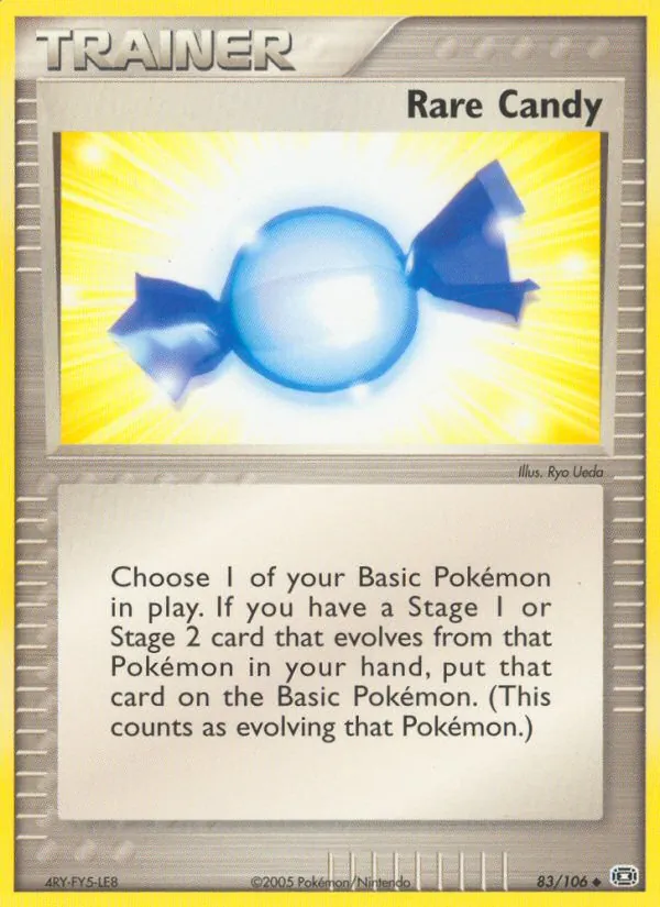 Rare Candy #83 – Emerald card