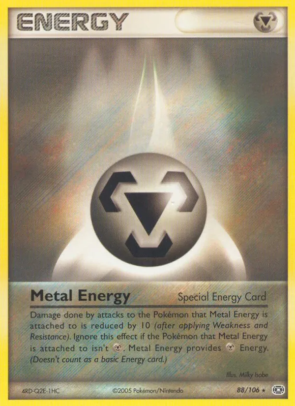 Metal Energy #88 – Emerald card