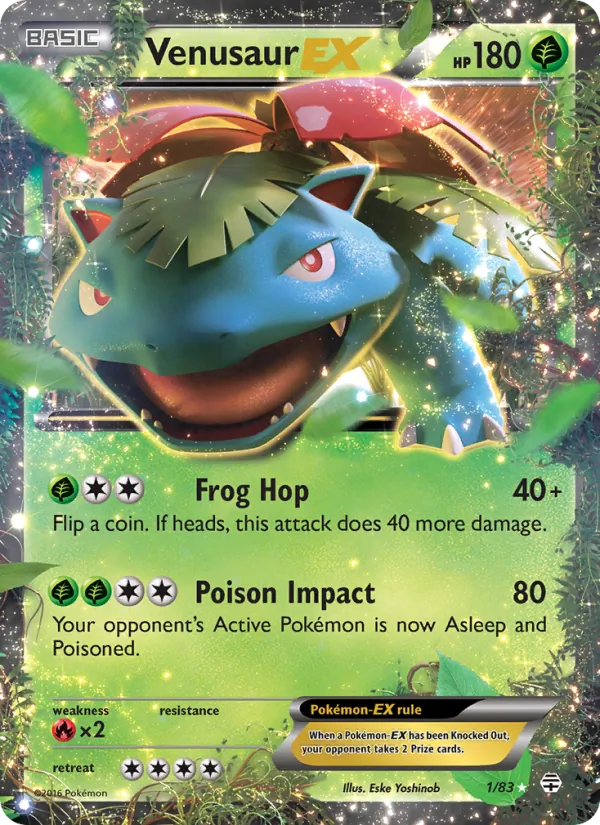 Venusaur EX #1 – Generations card