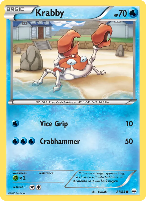 Krabby #21 – Generations card
