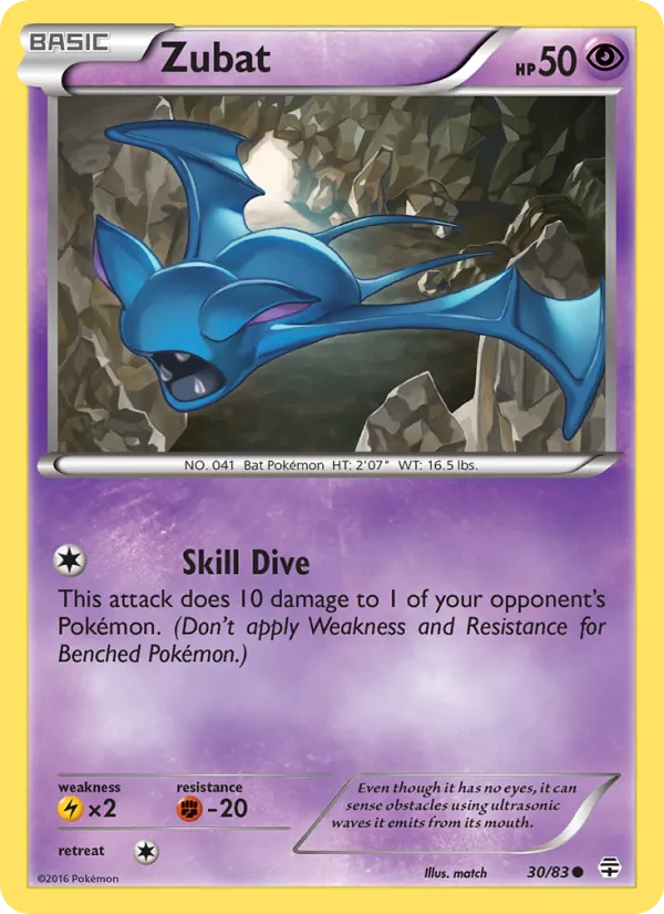 Zubat #30 – Generations card