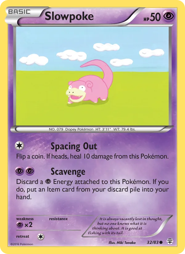Slowpoke #32 – Generations card