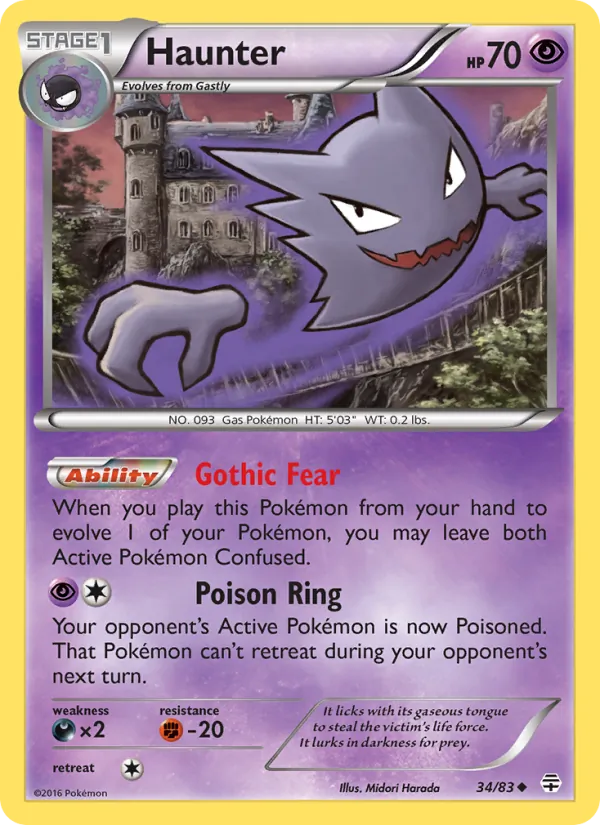 Haunter #34 – Generations card