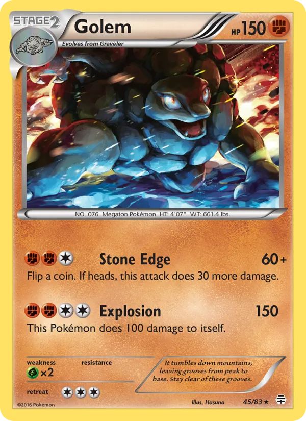 Golem #45 – Generations card