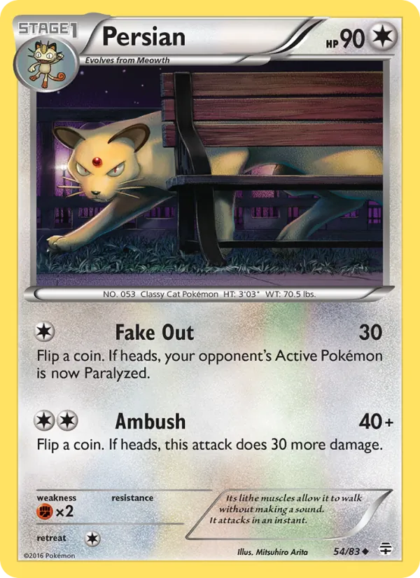 Persian #54 – Generations card
