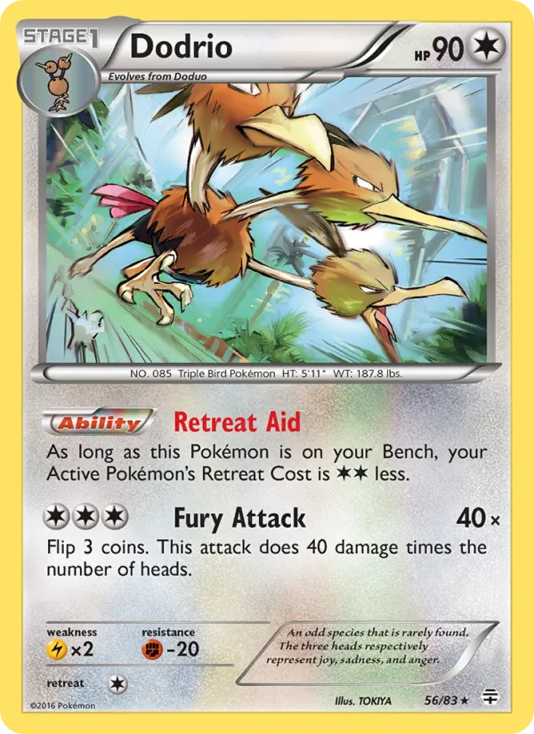 Dodrio #56 – Generations card