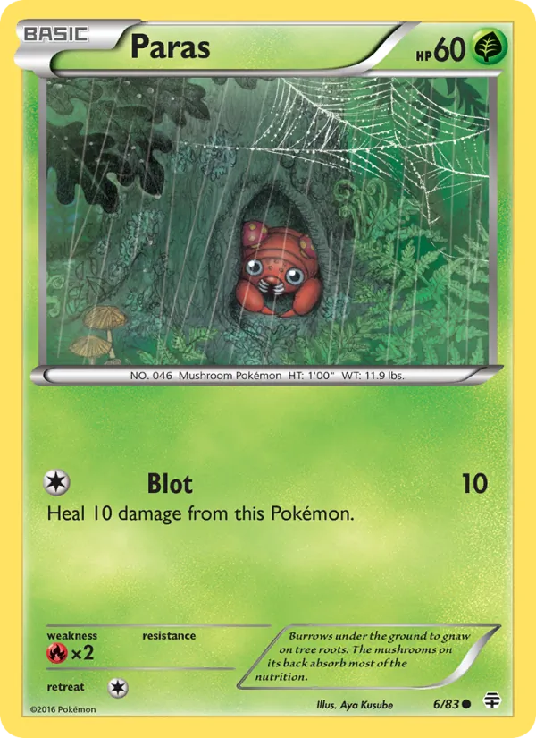 Paras #6 – Generations card