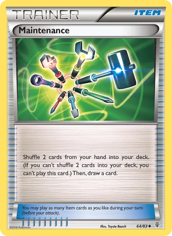 Maintenance #64 – Generations card