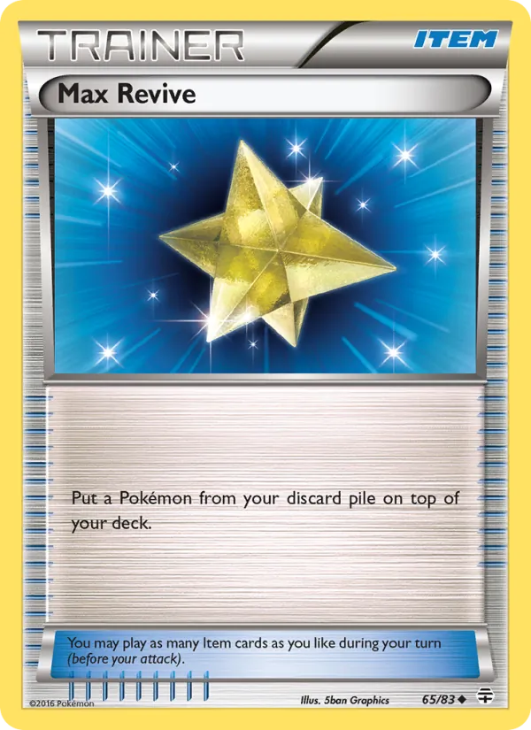 Max Revive #65 – Generations card