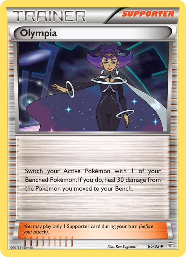 Olympia #66 – Generations card