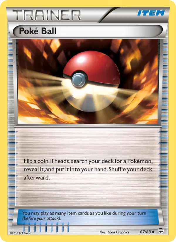 Poké Ball #67 – Generations card