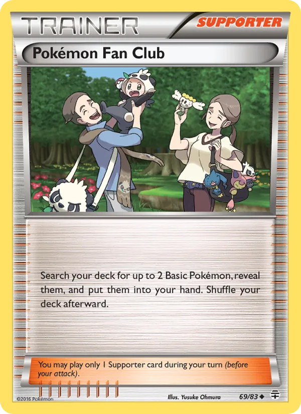 Pokémon Fan Club #69 – Generations card
