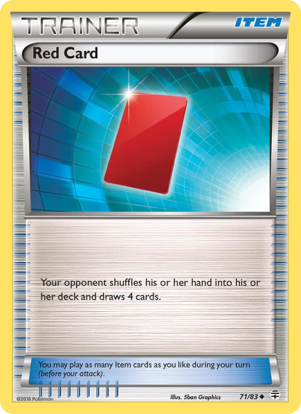 Red Card #71 – Generations card