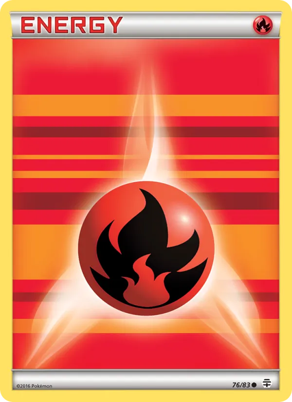 Fire Energy #76 – Generations card
