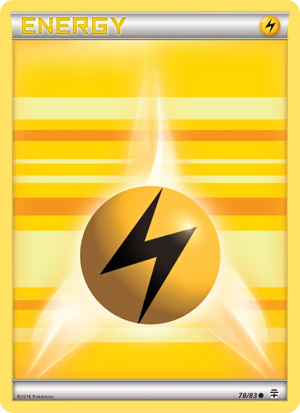Lightning Energy #78 – Generations card