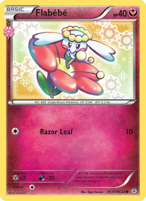 Flabébé #RC17 – Generations card