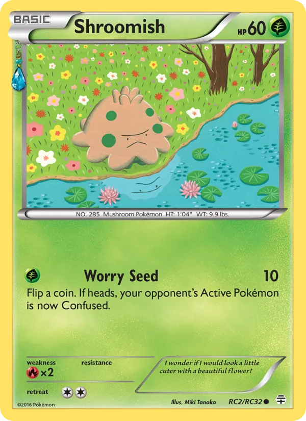 Shroomish #RC2 – Generations card