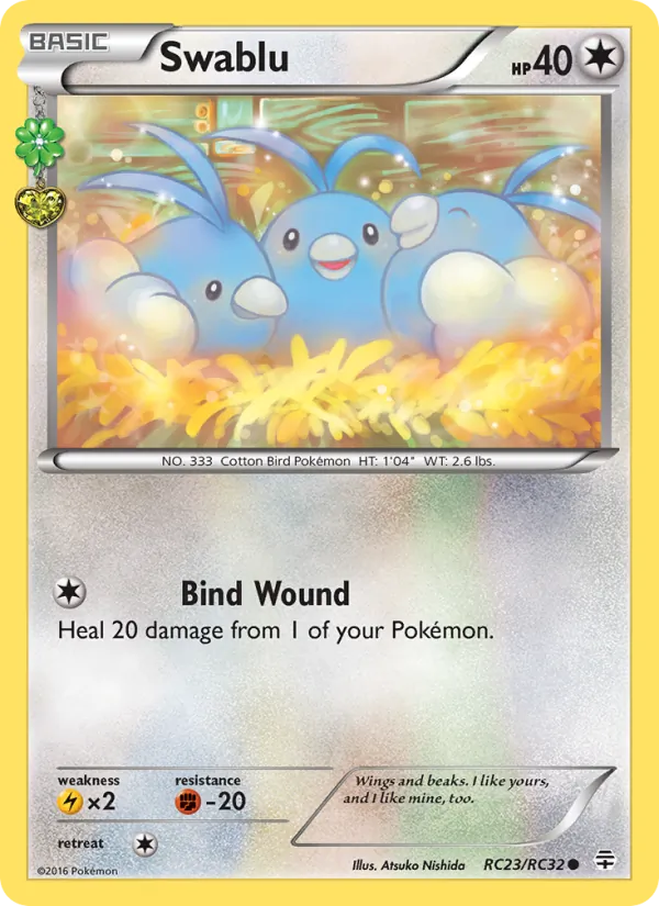 Swablu #RC23 – Generations card