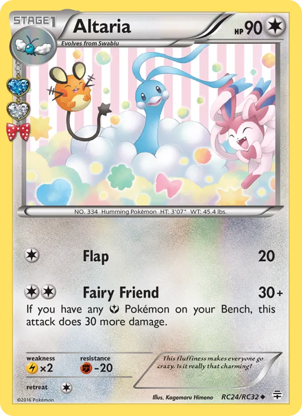 Altaria #RC24 – Generations card