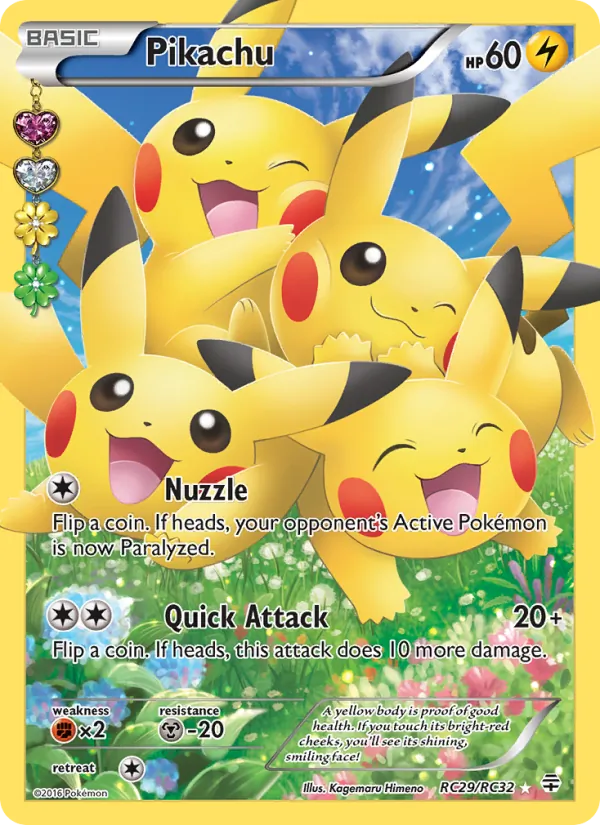 Pikachu #RC29 – Generations card