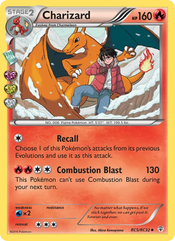 Charizard #RC5 – Generations card