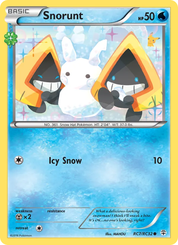 Snorunt #RC7 – Generations card