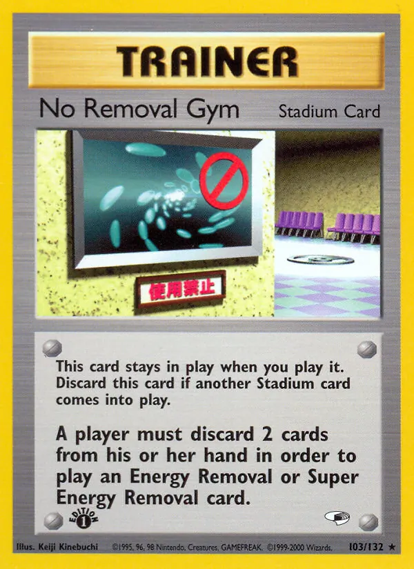 No Removal Gym #103 – Gym Heroes card
