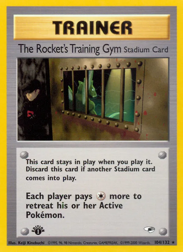 The Rocket's Training Gym #104 – Gym Heroes card