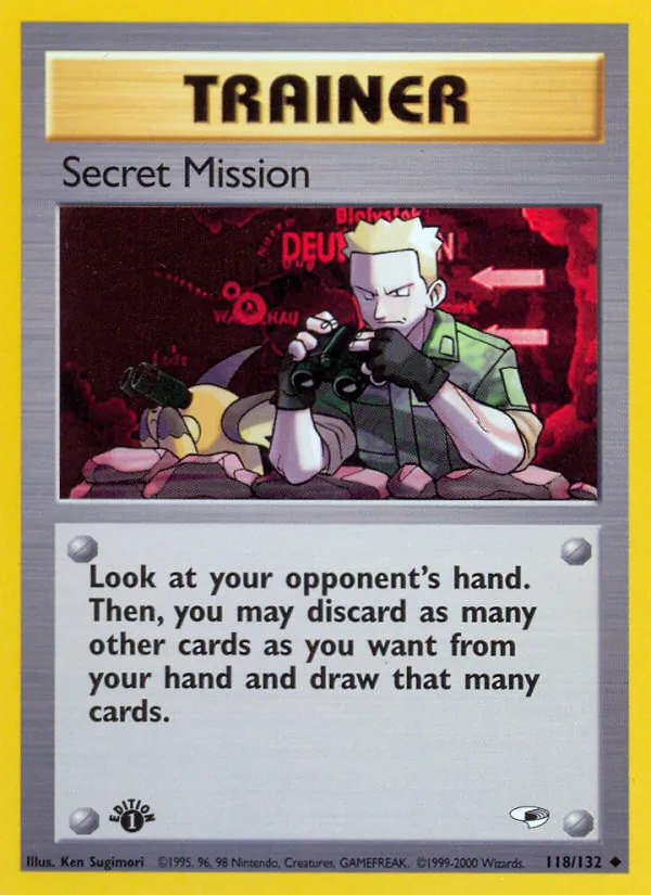 Secret Mission #118 – Gym Heroes card