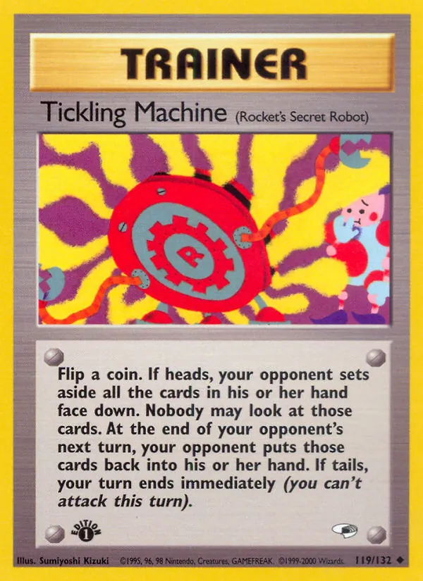 Tickling Machine #119 – Gym Heroes card