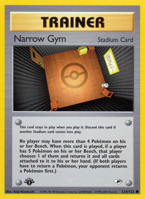 Narrow Gym #124 – Gym Heroes card