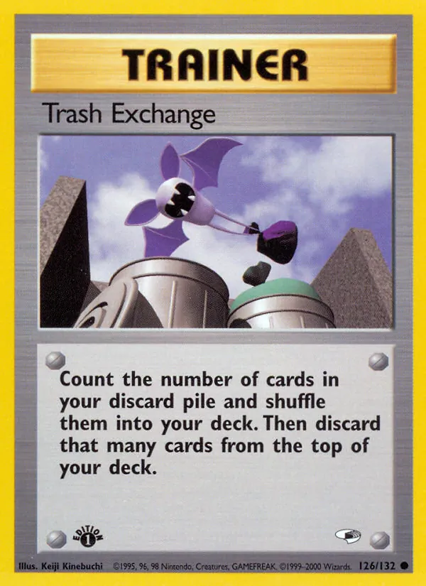 Trash Exchange #126 – Gym Heroes card