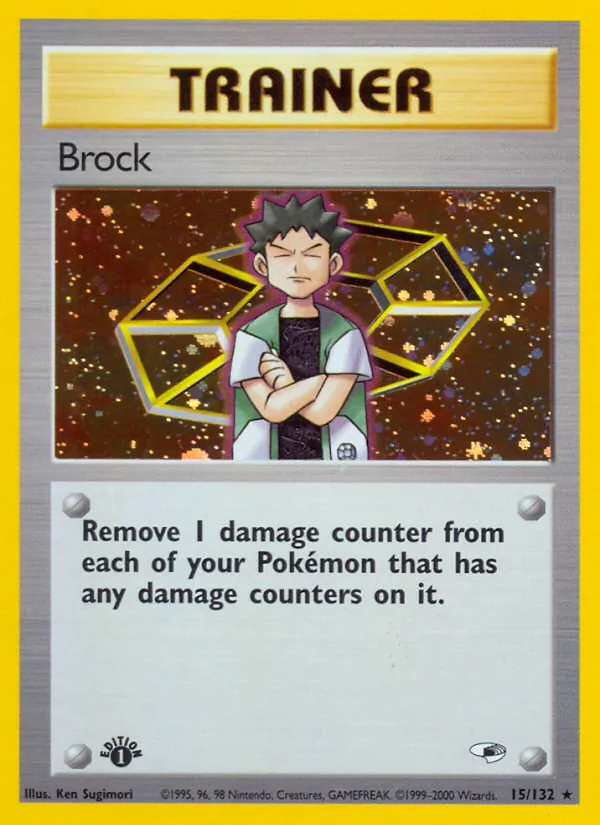 Brock #15 – Gym Heroes card