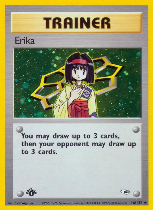 Erika #16 – Gym Heroes card
