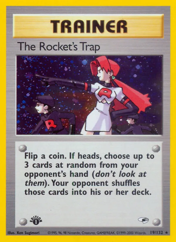 The Rocket's Trap #19 – Gym Heroes card