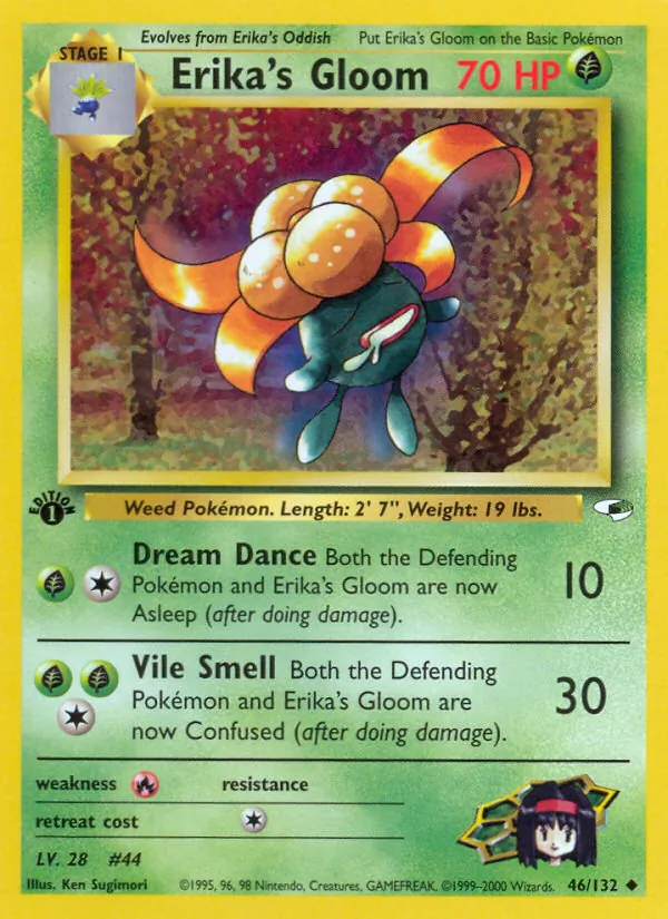 Erika's Gloom #46 – Gym Heroes card