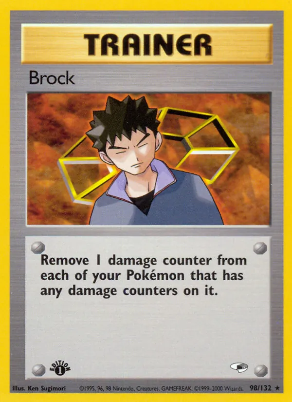 Brock #98 – Gym Heroes card