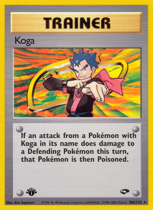 Koga #106 – Gym Challenge card