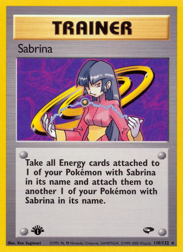 Sabrina #110 – Gym Challenge card