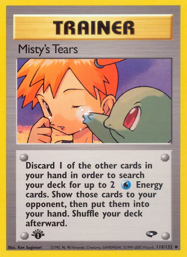 Misty's Tears #118 – Gym Challenge card