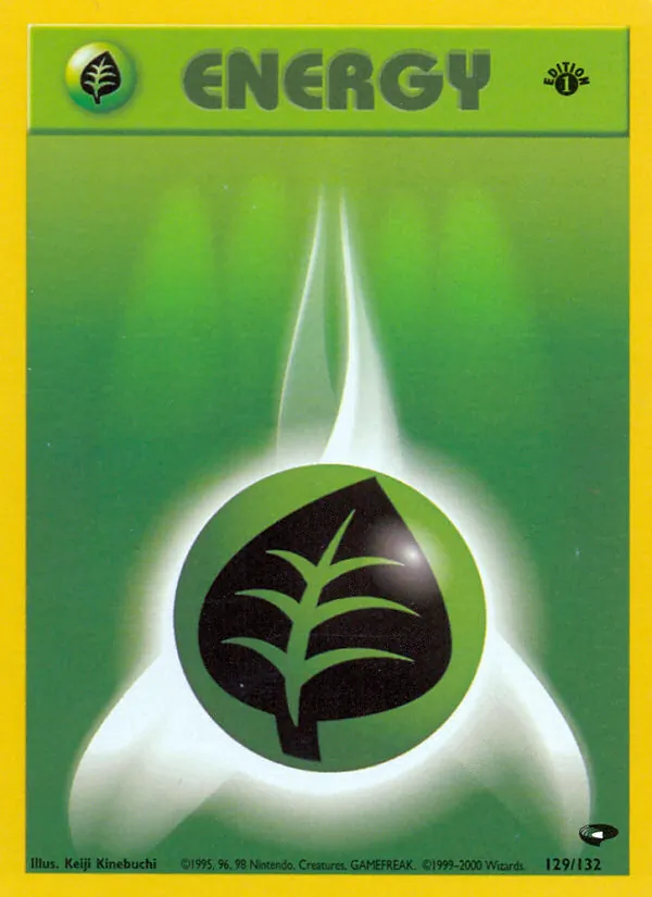 Grass Energy #129 – Gym Challenge card