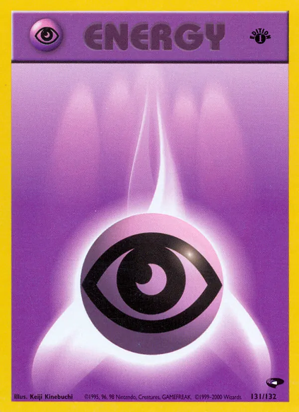 Psychic Energy #131 – Gym Challenge card