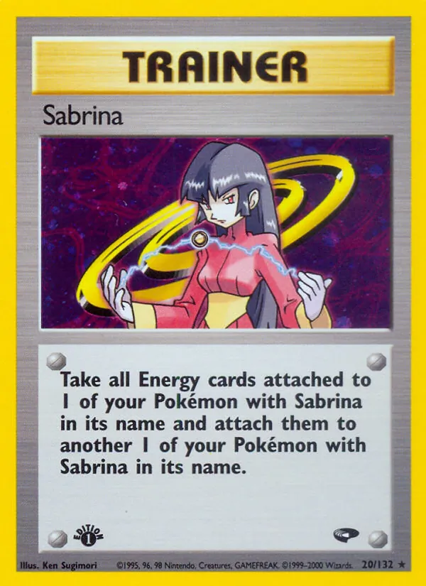Sabrina #20 – Gym Challenge card